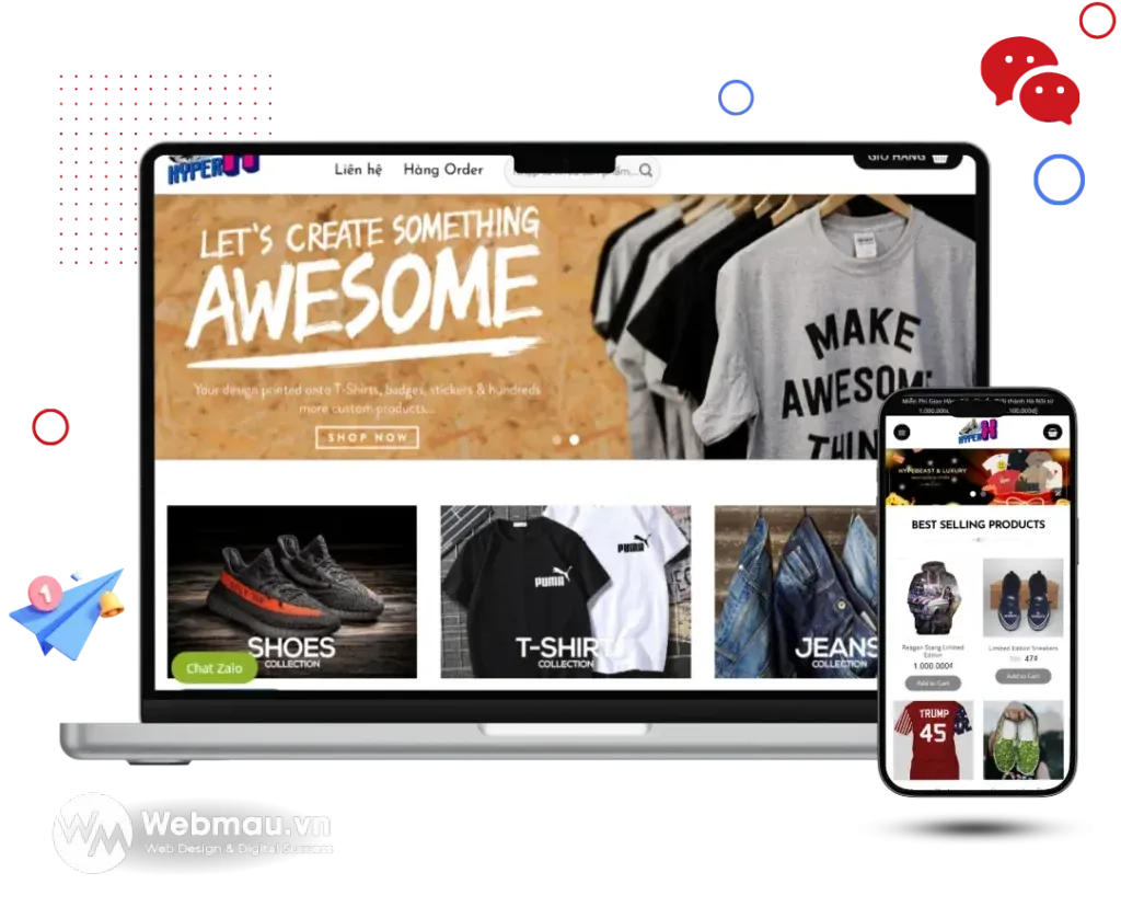 Thiết Kế Web Thời Trang May Mặc – Giải Pháp Tăng Cường Thương Hiệu Và Doanh Số
